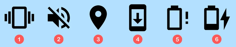 Die Bedeutung von Android-Symbole in der Statusleiste