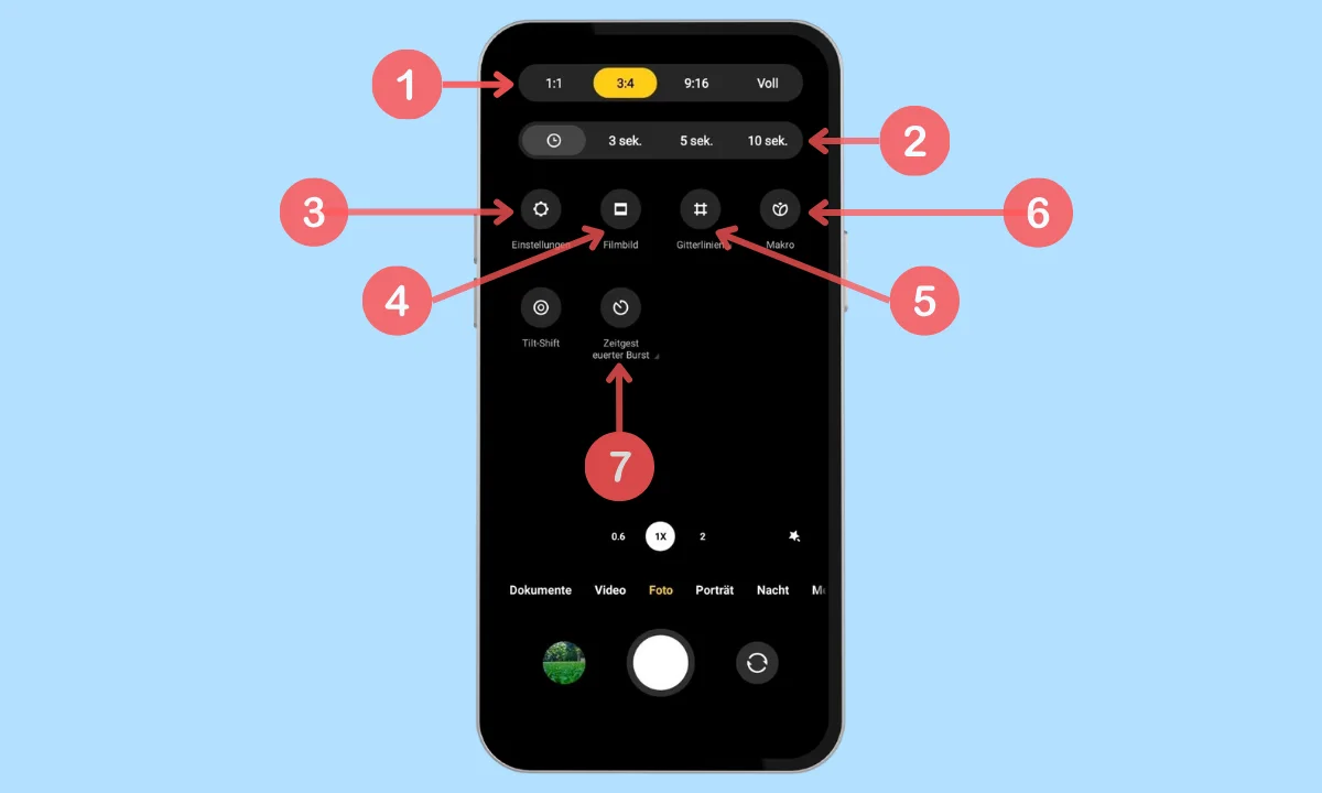 Xiaomi: Kamera verwenden