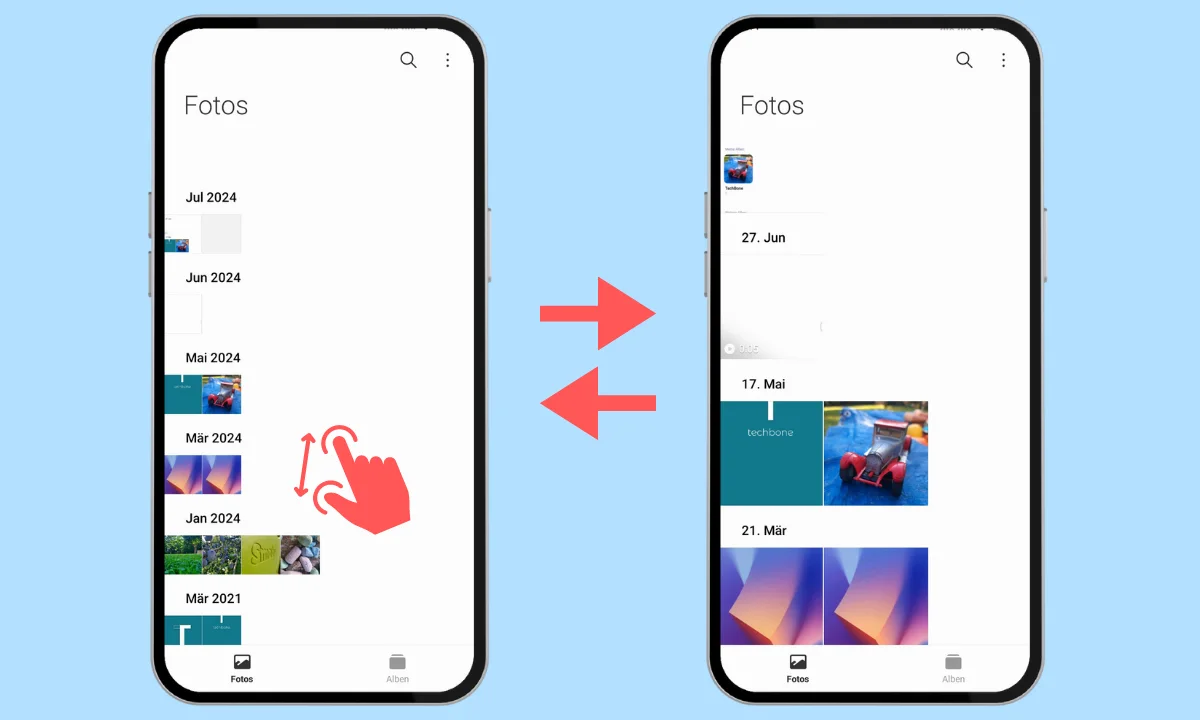 Xiaomi: Galerie-Ansicht ändern