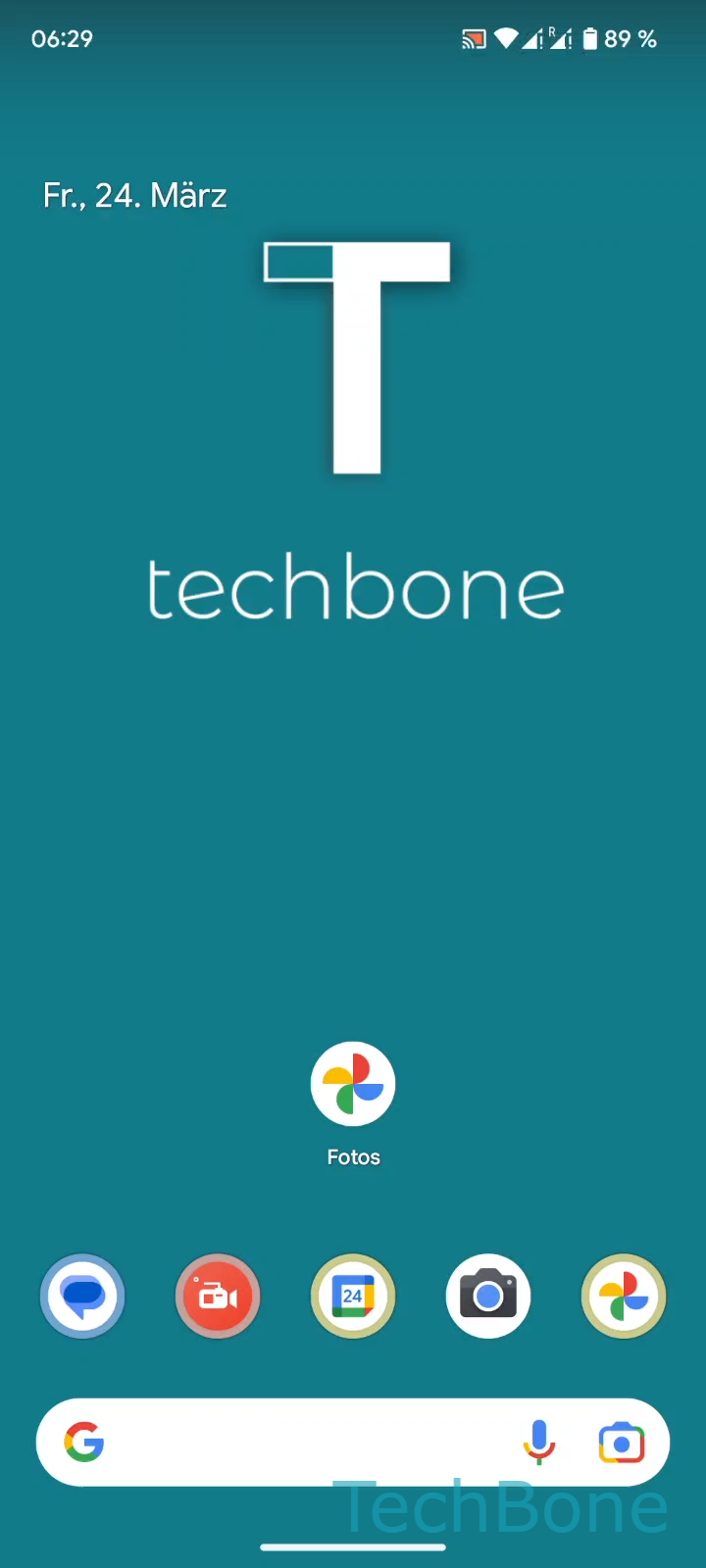 Google Fotos: Album umbenennen – Android 13: Schritt 1 – Öffne Fotos