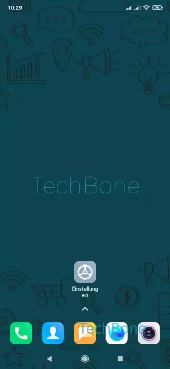 Nicht stören-Modus einrichten – Smartphone: Schritt 1 – Einstellungen (Xiaomi - MIUI 12)