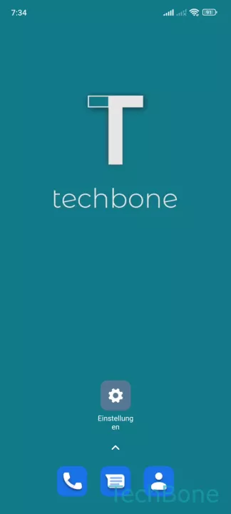 Dual-App-Kopie deinstallieren – Smartphone: Schritt 1 – Einstellungen (Xiaomi - MIUI 13)
