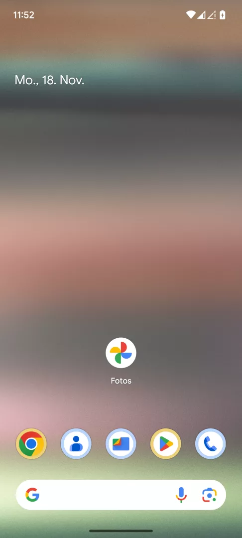 Fotos-App: Collage erstellen – Android 15: Schritt 1 – Fotos-App öffnen