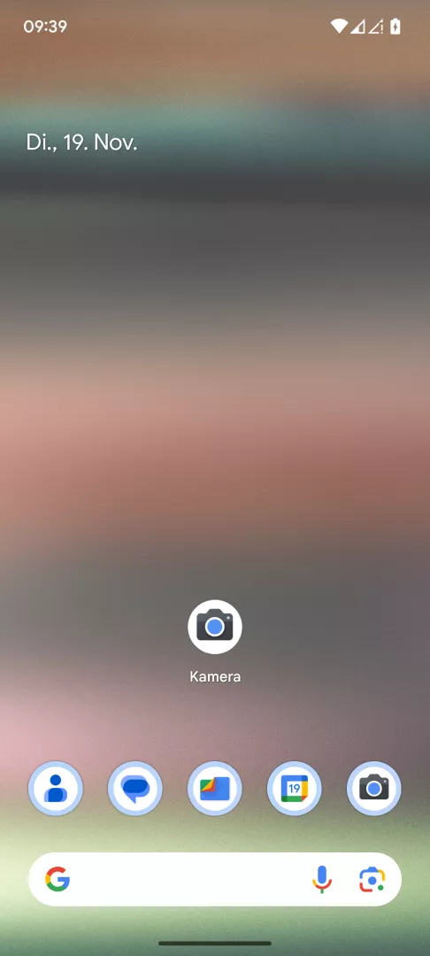 HEVC-Format für Videos ein- oder ausschalten – Android 15: Schritt 1 – Kamera-App öffnen