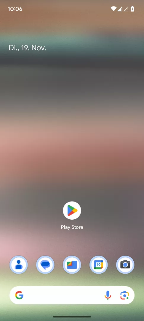 Apps von automatischen Updates ausschließen – Android 15: Schritt 1 – Play Store-App öffnen