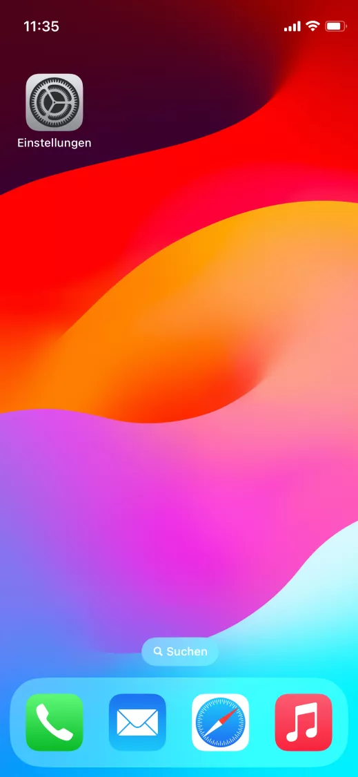 Einzelne Benachrichtigung aus der Mitteilungszentrale entfernen – iOS 17: Schritt 1 – Mitteilungszentrale öffnen