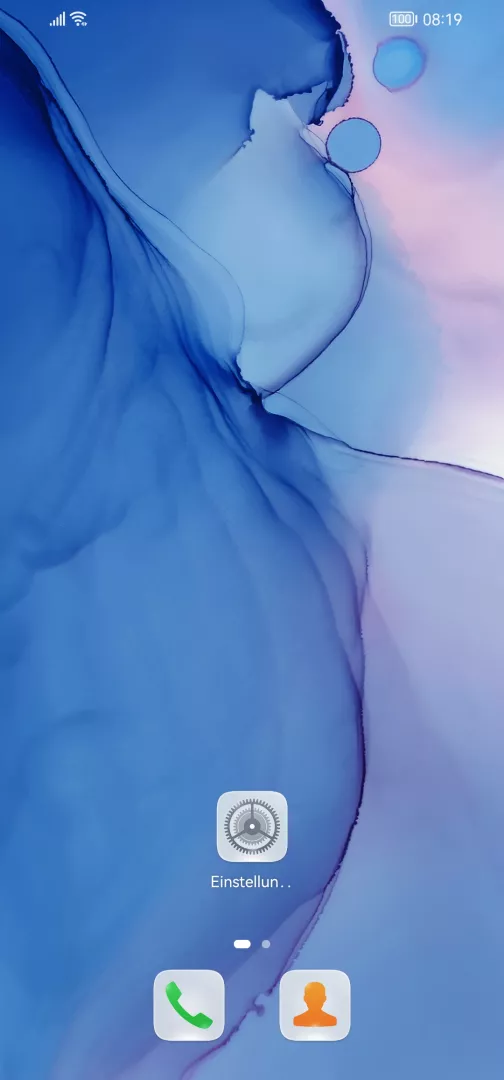 App aus dem App Drawer zum Startbildschirm hinzufügen – EMUI 12: Schritt 1 – App Drawer öffnen