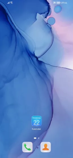 Splitscreen starten – EMUI 12: Schritt 1 – Beliebige App öffnen