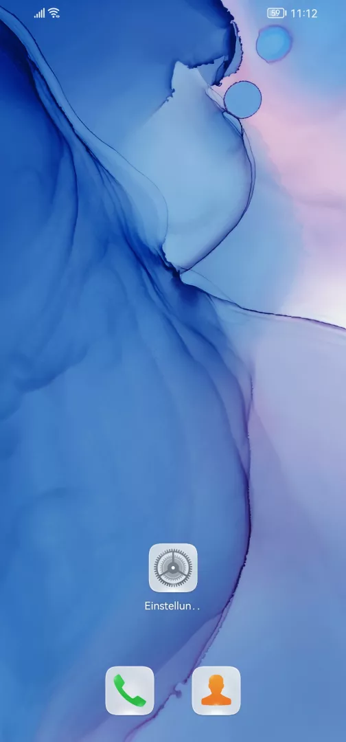 App-Links: Öffnen in Apps zulassen – EMUI 12: Schritt 1 – Einstellungen öffnen