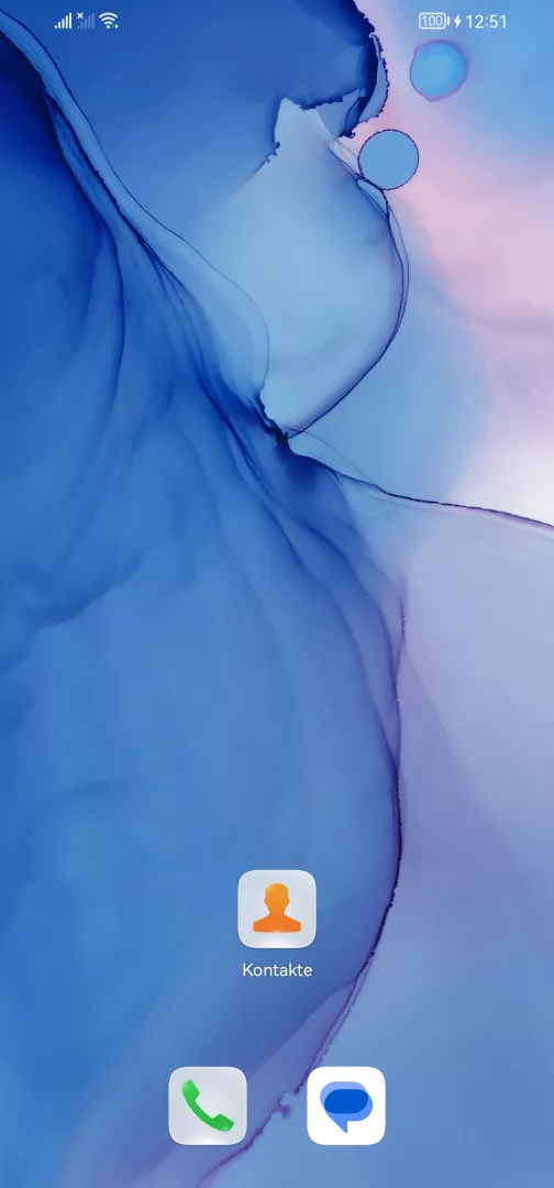 Kontakt blockieren – EMUI 12: Schritt 1 – Kontakte-App öffnen