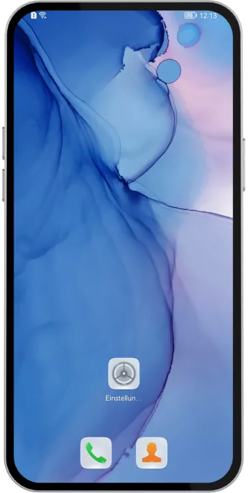 System: Das Gerät ausschalten – EMUI 12: Schritt 1 – Power-Taste halten