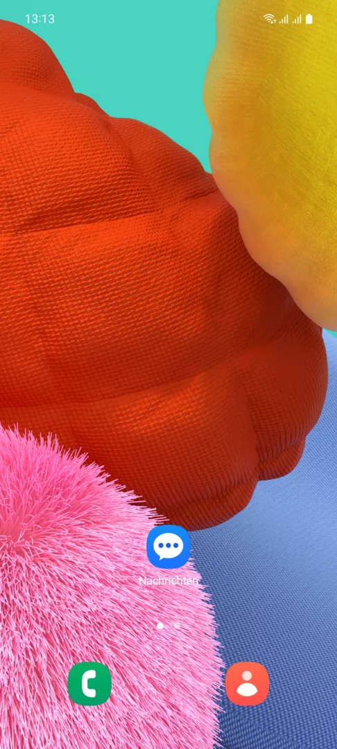 Nachrichten-App: Konfigurationsnachricht speichern – One UI 5: Schritt 1 – Nachrichten-App öffnen