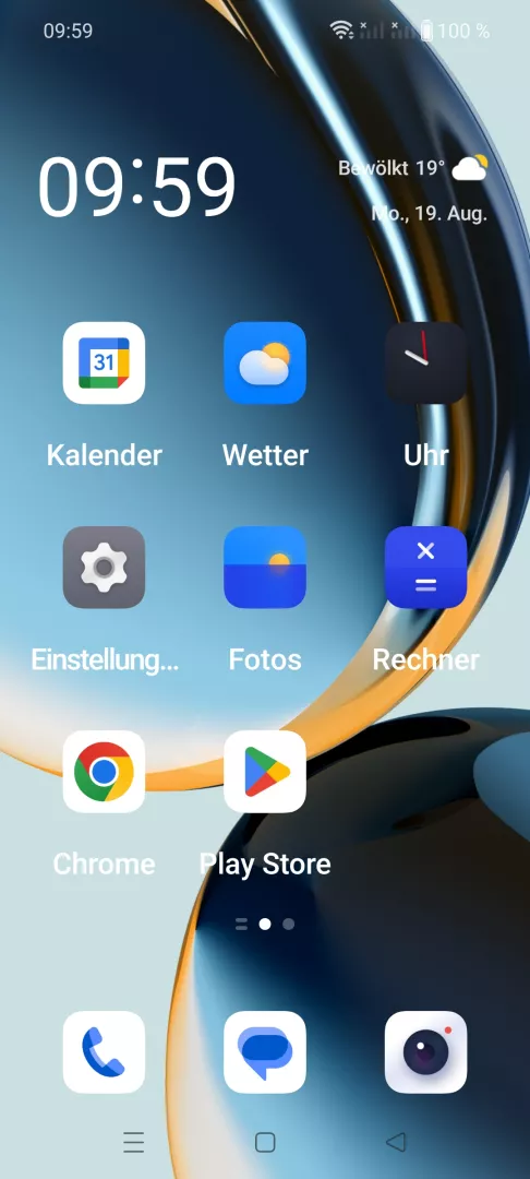 Einfacher Modus ausschalten – Oxygenos 14: Schritt 1 – Einstellungen öffnen (Einfacher Modus)