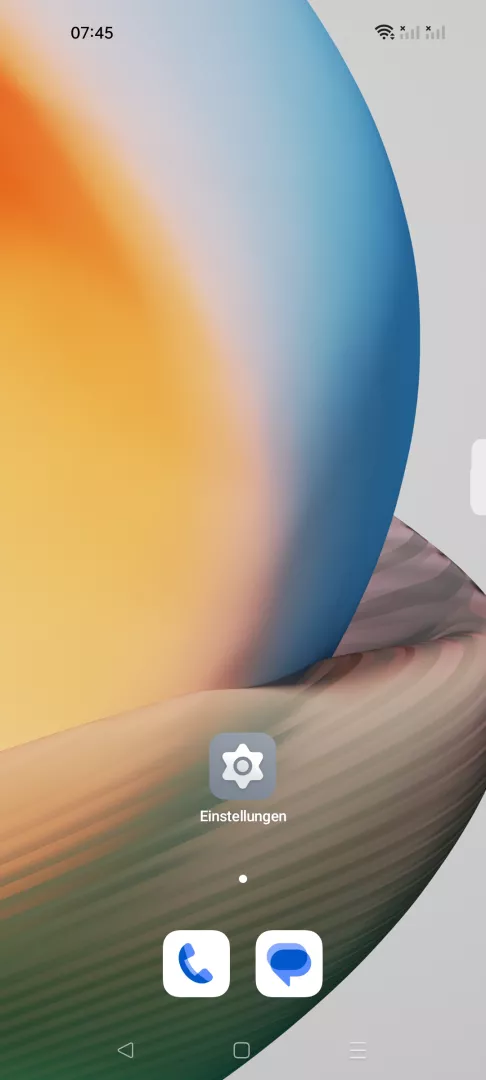 Smart-Seitenleiste: Position verschieben – Coloros 13: Schritt 1 – Smart-Seitenleiste öffnen