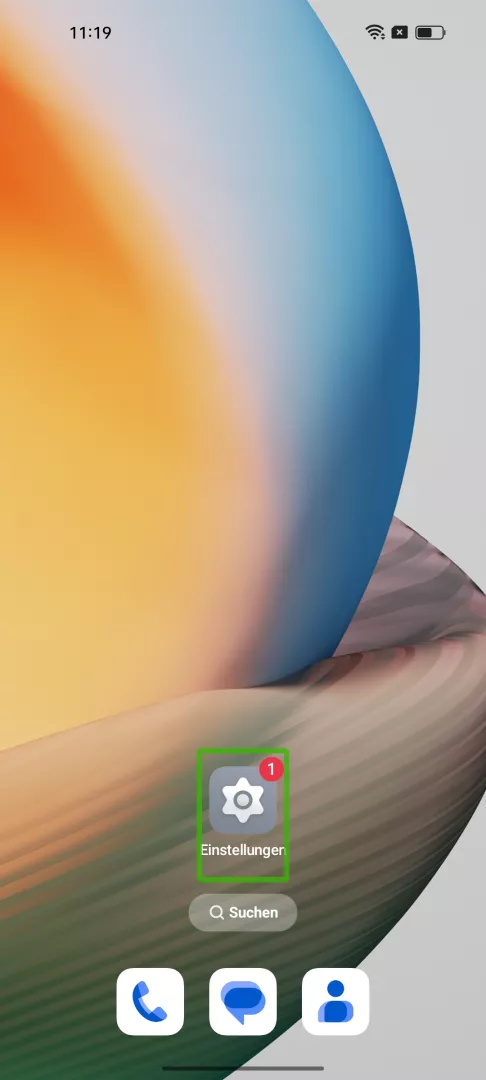 TalkBack deaktivieren – Coloros 13: Schritt 1 – TalkBack deaktivieren