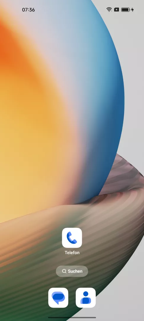 Automatische Anrufannahme aktivieren oder deaktivieren – Coloros 13: Schritt 1 – Telefon-App öffnen