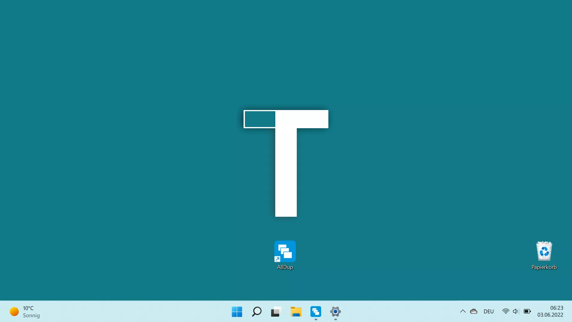 Doppelte Dateien mit AllDup finden und löschen – Windows 11: Schritt 1 – AllDup starten