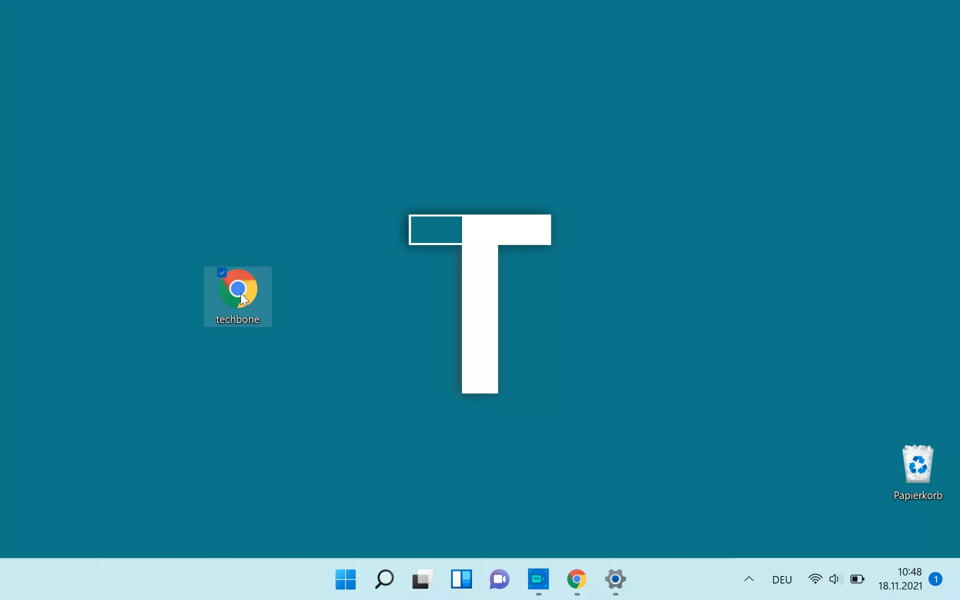 Bluetooth: Datei senden – Windows 11: Schritt 1 – Rechtsklick (halten) auf Datei