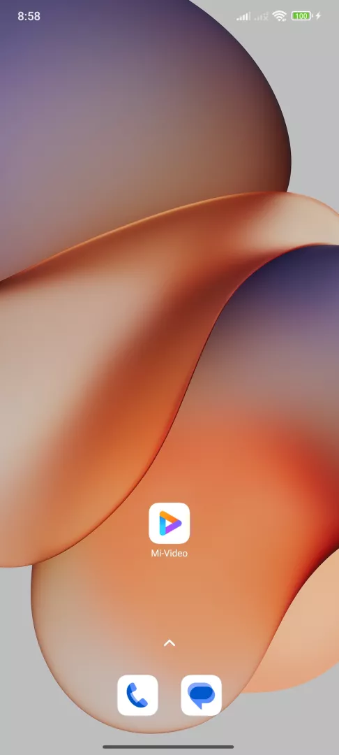 Werbung in Mi Video-App deaktivieren – Hyperos 2: Schritt 1 – Mi-Video-App öffnen