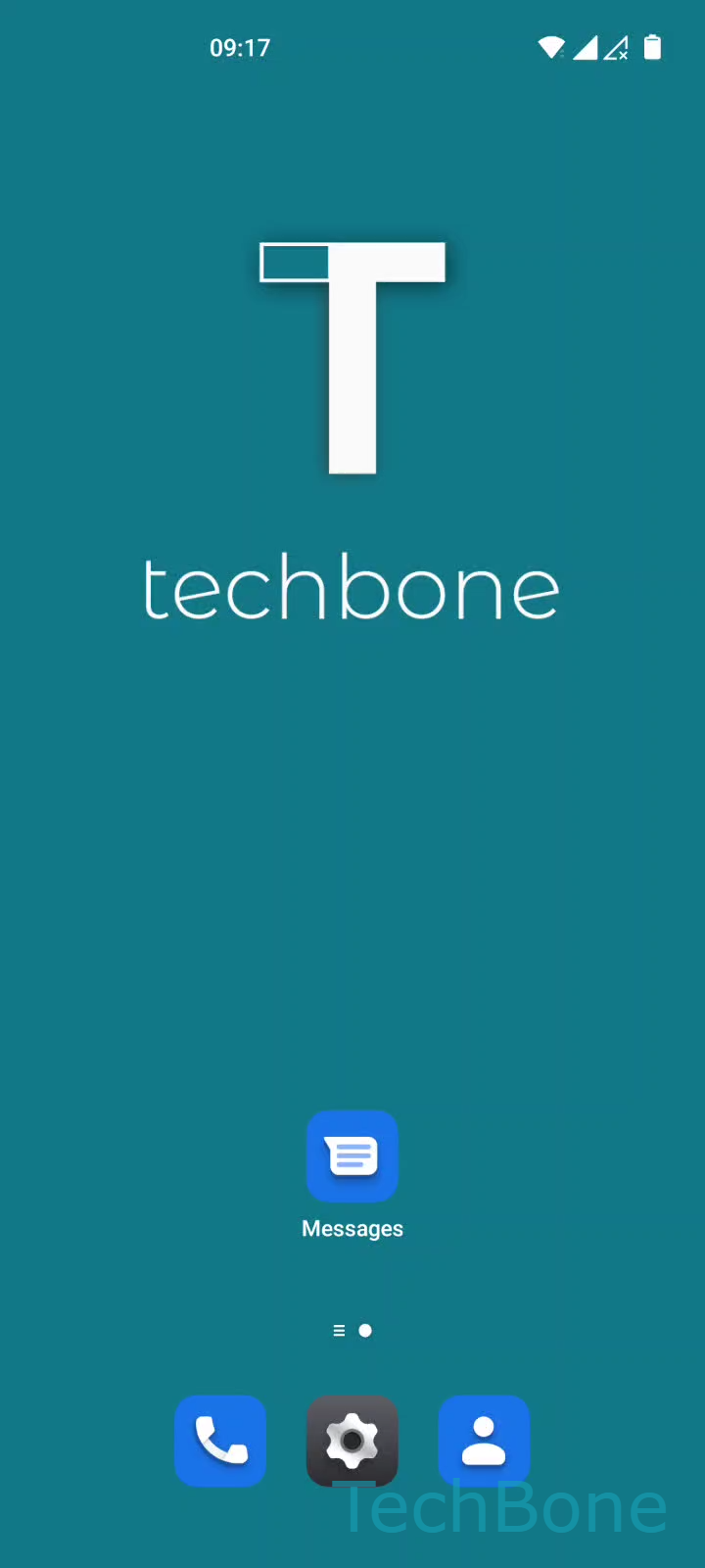 Messages Web mit dem Smartphone koppeln – Oxygenos 12: Schritt 1 – Öffne Messages