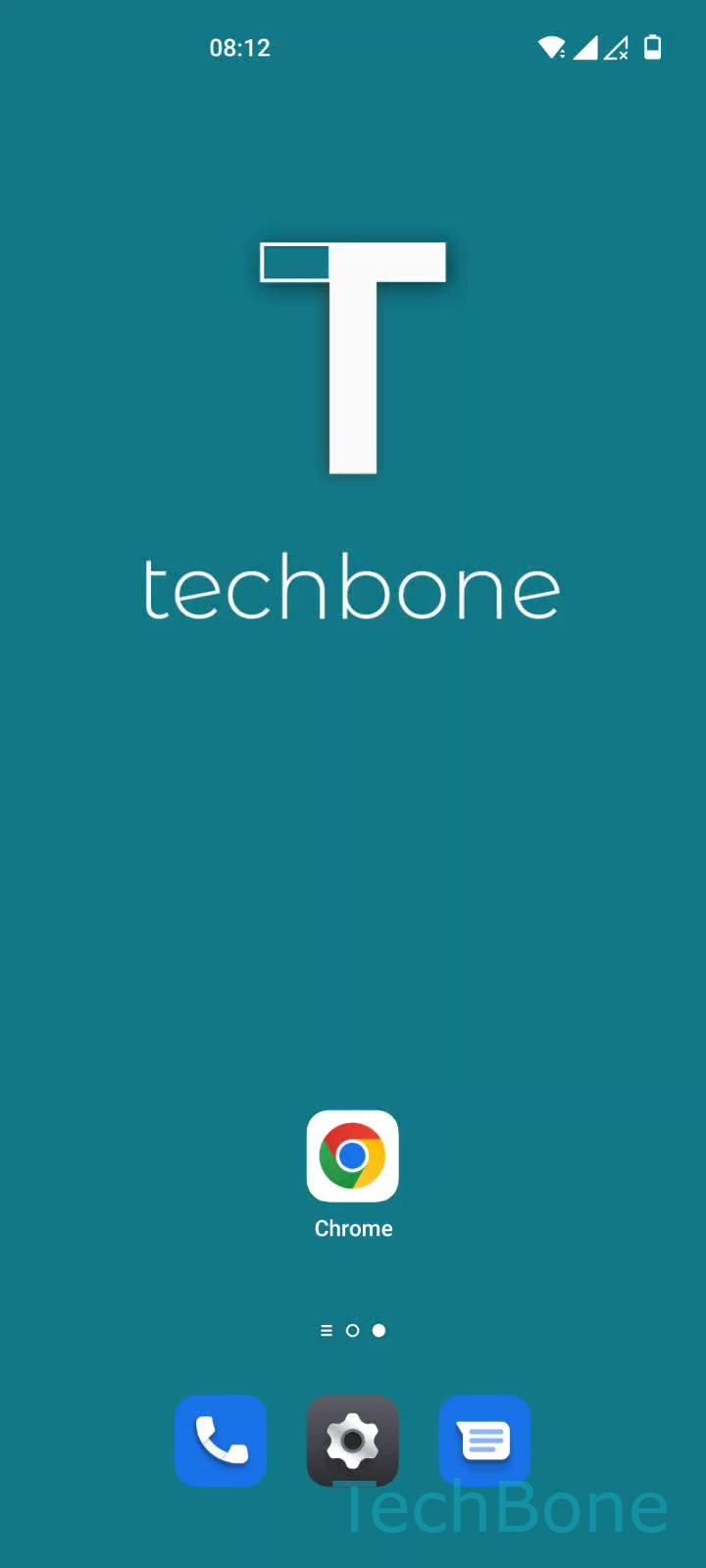 Standard-Suchmaschine im Browser ändern – Oxygenos 12: Schritt 1 – Öffne Chrome